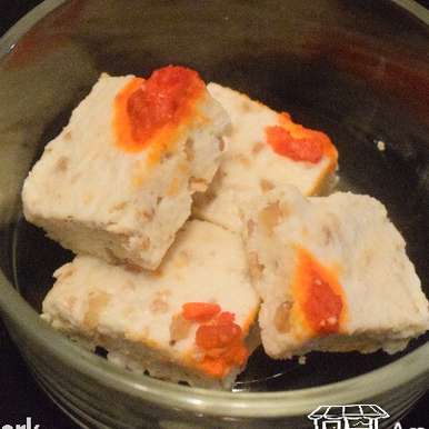 Bhapa Sandesh Steamed Cottage Cheese Fudge Recipe In Hindi