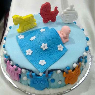 Fondant Baby Shower Cake Recipe How To Make Fondant Baby Shower