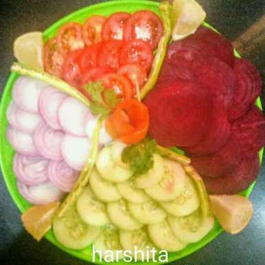Salad Decoration Recipe By Harshita Arora At Betterbutter