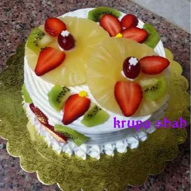 Pineapple Fruit Cake Recipe By Krupa Shah At Betterbutter