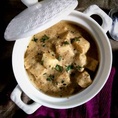 Malai Pepper Paneer Masala Recipe By Priyanjali Joardar At