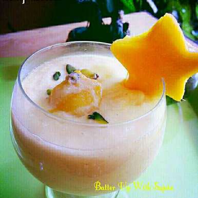 Paneer Cottage Cheese And Mango Smoothie Recipe By Sujata Roy At