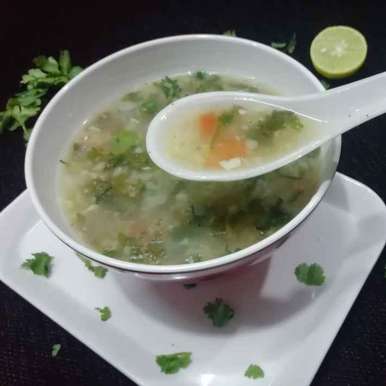 Lemon Coriander Soup Recipe By Urvashi Belani At Betterbutter